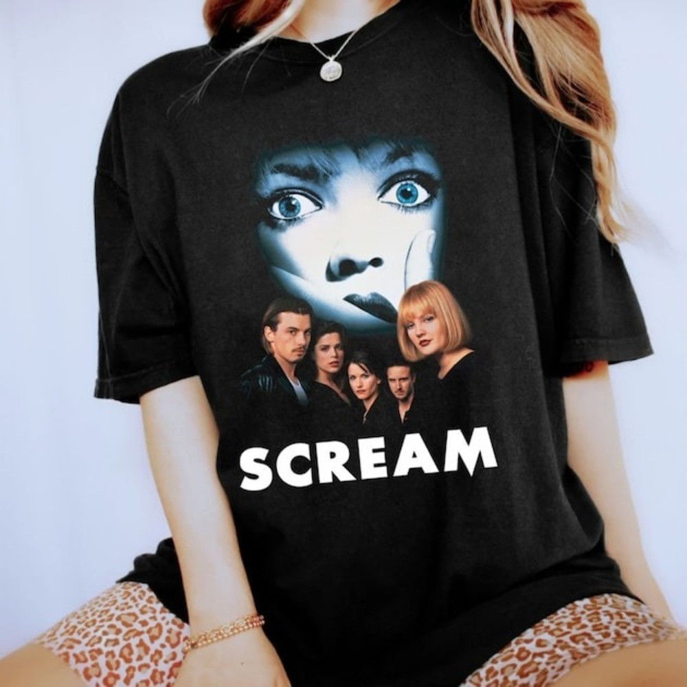 Scream Movie Scream 90S Horror Movie T Shirt Halloween Tshirt